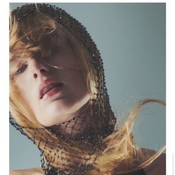 ZARA RHINESTONE HEAD SCARF LIMITED EDITION main image 4